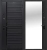 Входная дверь Ferroni 7,5 см Черное зеркало
