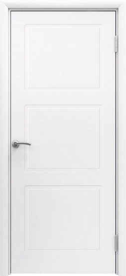 Влагостойкая дверь AquaDoor Grafica модель 2 Бежевый (RAL 1013) 600х2000