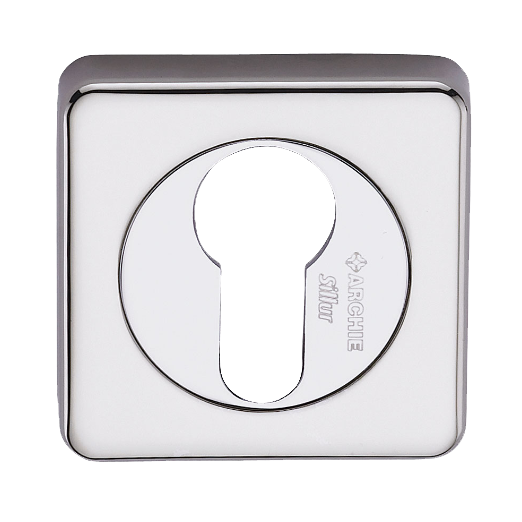 Накладка под цилиндр Archie SILLUR CL-C  PC Хром