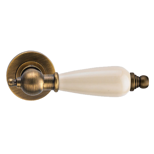 Дверная ручка Archie REDONDO  ACF Античный кофе