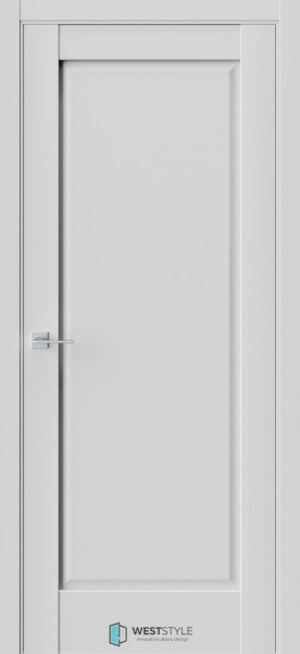 Межкомнатная дверь WestStyle Z 1 ДГ Emlayer серый 900х2000