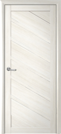 Межкомнатная дверь Albero Сингапур 5 ДО Белый кипарис/ Белый лакобель 600х2000