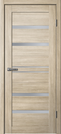 Межкомнатная дверь FlyDoors B1 ДО  Ясень латте/ Белый лакобель  800х2000