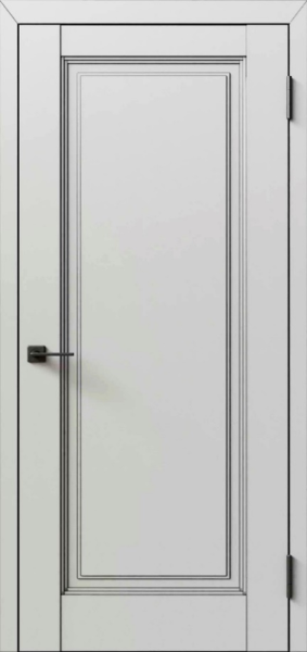 Межкомнатная дверь Дубрава Сибирь Тибет ДГ ПЭТ Платина 600х2000