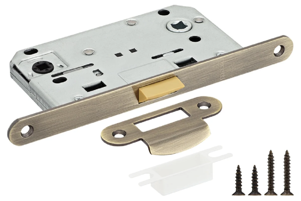 Защелка сантехническая пластиковая Rucetti RP1895 AB Бронза античная