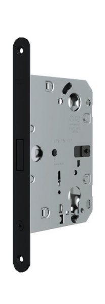 Замок под цилиндр магнитный AGB B06133.50 без отв.пл.  BL Черный