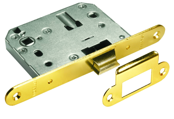 Защелка сантехническая металлическая Morelli O2070  PG Золото