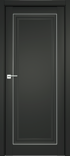 Межкомнатная дверь Albero Прадо-2 ДГ Черный 600х2000