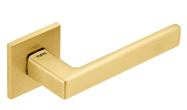 Дверная ручка Tupai 3095 5SQ  B Латунь сатинированная