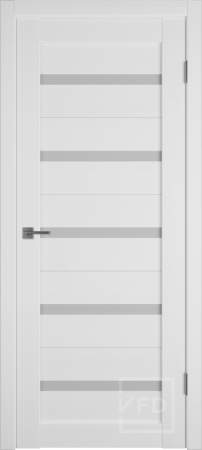 Межкомнатная дверь VFD Atum 7 ДО Snow/ White Cloud 700х2000