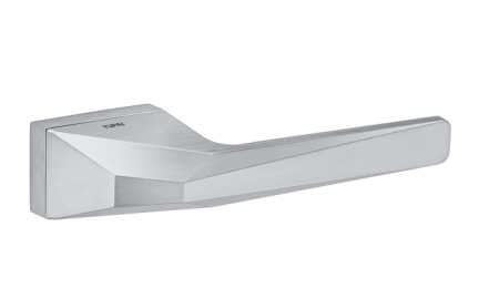 Дверная ручка Tupai 4155 RE SC Хром матовый