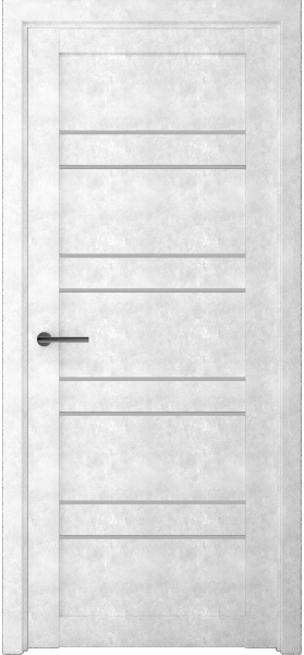Межкомнатная дверь Albero Дублин Лофт ДО Бетон светлый/ Мателюкс 600х2000