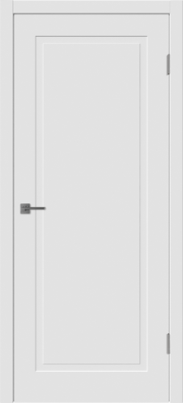 Межкомнатная дверь VFD Flat 1 ДГ Polar 600х2000 (Врезка под замок)