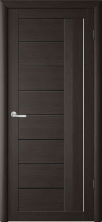 Межкомнатная дверь Albero Марсель ДО Темный кипарис/ Черный лакобель 600х2000