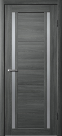Межкомнатная дверь FlyDoors 203 ДО Ясень графит/ Мателюкс 900х2000