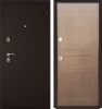 Входная дверь Промет Титан Медный антик/ Лесной орех 860х2050 Левое