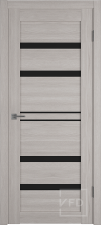 Межкомнатная дверь VFD Atum Pro 26 ДО Stone Oak/ Black Gloss 600х2000