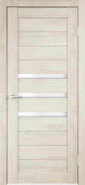 Межкомнатная дверь Eldorf Бавария 01 ДО Дуб шале капучино/ Сатинат матовое 600х2000