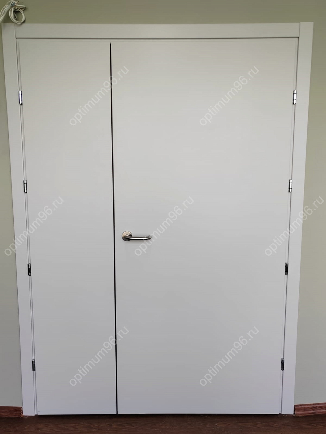 Противопожарные деревянные двери для БЦ Панорама