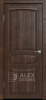 Межкомнатная дверь ALEX DOORS Екатерина ДГ Темный орех 800х2000