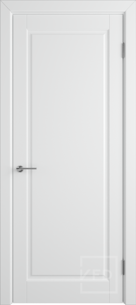 Межкомнатная дверь VFD Glanta ДГ Polar 600х2000 (Врезка под замок)