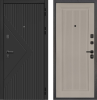 Входная дверь URBAN Стоун Черный/ Грей 860х2050 Левое