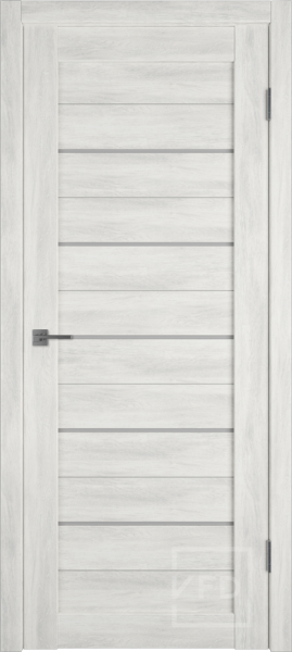 Межкомнатная дверь VFD Atum 5 ДО Nord Vellum/ White Cloud 600х2000