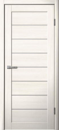 Межкомнатная дверь FlyDoors 242 ДО  Ясень снежный/ Белый лакобель  800х2000
