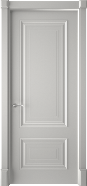 Межкомнатная дверь InterneDoors Арт Гам 2 ДГ RAL 7047 600х2000