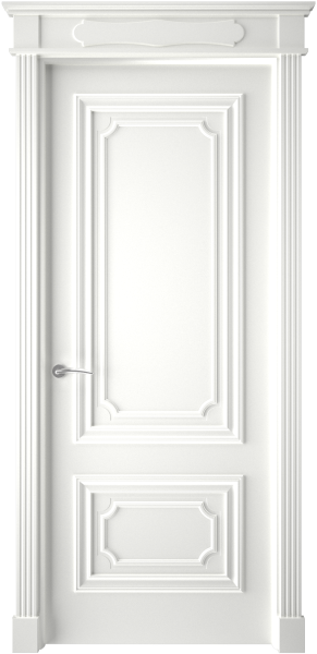 Межкомнатная дверь InterneDoors Прима 3 ДГ Белый 600х2000