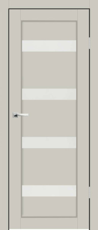Межкомнатная дверь Synergy Адажио ДО Серый матовый/ Сатин 600х2000
