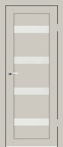 Межкомнатная дверь Synergy Адажио ДО Серый матовый/ Сатин 900х2000