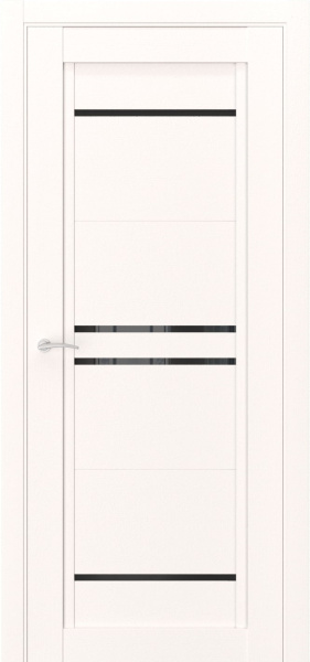 Межкомнатная дверь WestStyle QP 5 ДО Даймонд/ Черный лакобель 600х2000