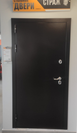 Входная дверь с терморазрывом Страж 3К Тепло Медный антик/ Бетон светлый 860х2050 Левое