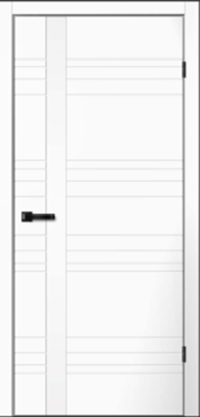 Межкомнатная дверь FlyDoors Elegans 03 Эмаль белая 600х2000