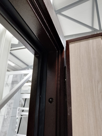 Входная дверь с терморазрывом Страж 3К Тепло Ель карпатская