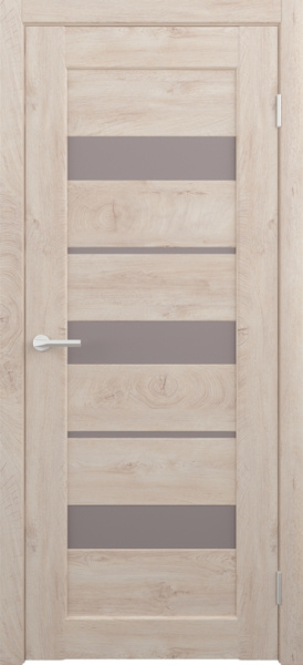 Межкомнатная дверь Albero Бостон ДО Дуб золотистый/ Мателюкс бронза 600х2000