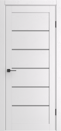 Межкомнатная дверь Portika Porta-220 Arctic Wood/Сатинат графит 600х2000