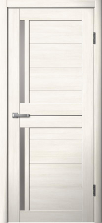 Межкомнатная дверь FlyDoors 202 ДО  Ясень снежный/ Мателюкс бронза  800х2000