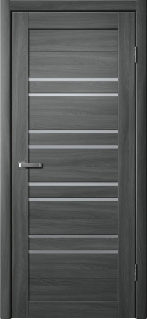 Межкомнатная дверь FlyDoors 282 ДО  Ясень графит/ Мателюкс  700х2000