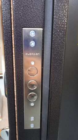 Входная дверь с терморазрывом Страж 3К Тепло Дуб филадельфия