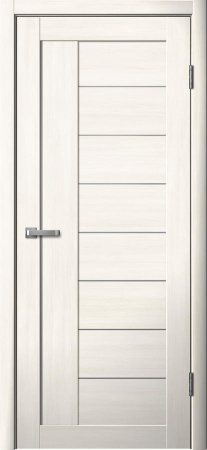 Межкомнатная дверь FlyDoors 201 ДО  Ясень снежный/ Зеркало  900х2000