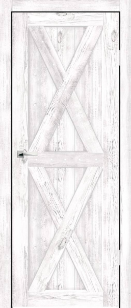 Межкомнатная дверь Synergy Скандинавия 3 ДГ Арктик 600х2000