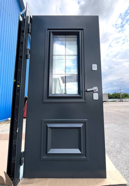 Входная дверь с терморазрывом Ferroni 11 см Протерма ЗD Стеклопакет