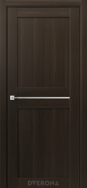 Межкомнатная дверь DVERONA Омега CPL Дуб Браун/ Сатин 600х2000