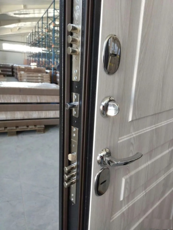 Входная дверь с терморазрывом Промет Термо Норд Антик серебро