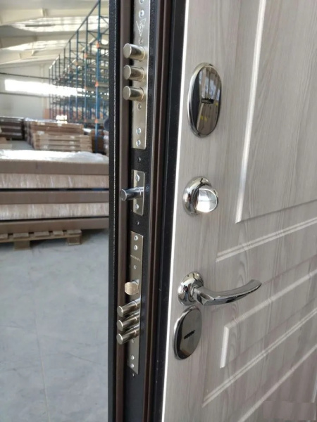 Входная дверь с терморазрывом Промет Термо Норд Антик серебро