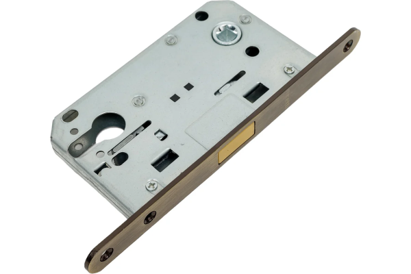 Замок под цилиндр магнитный Rucetti RM1885 AB Бронза античная