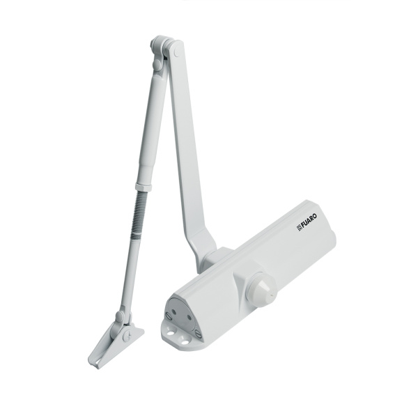 Доводчик дверной Fuaro DC20-5/TS-68 до 110 кг Белый