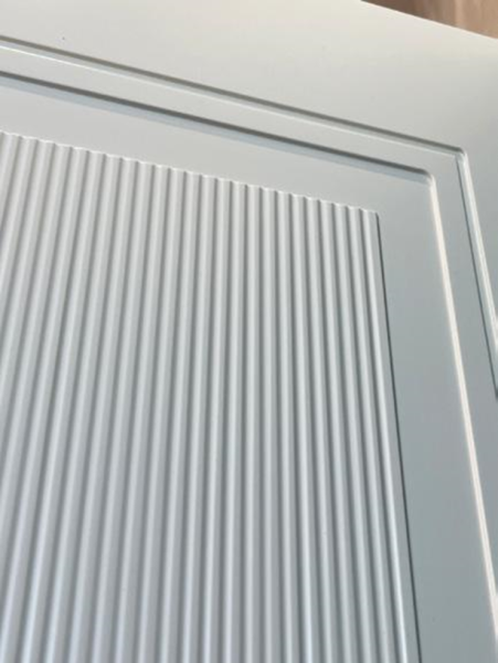 Межкомнатная дверь VellDoris SCANDI 3D 6 Белый (фрзер. Вельвет 1) 600х2000